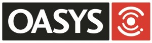 Logo for OASYS, "Channelled Information"