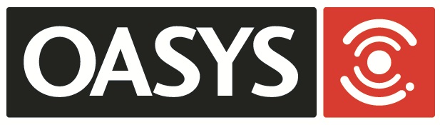 OASYS logo Logo for OASYS, "Channelled Information"