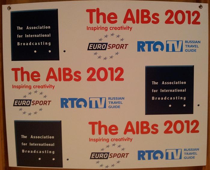 Poster for the 2012 AIBs sponsored by Eurosport and RTG TV